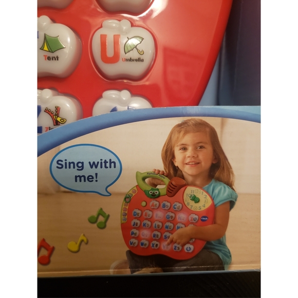 Vtech alphabet apple ABC learning Toy - Picture 6 of 8